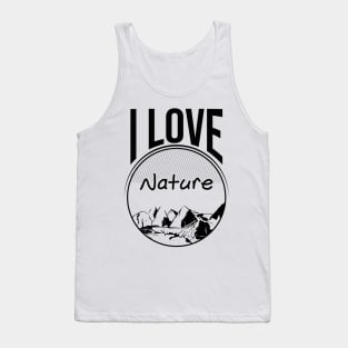 I love nature Tank Top